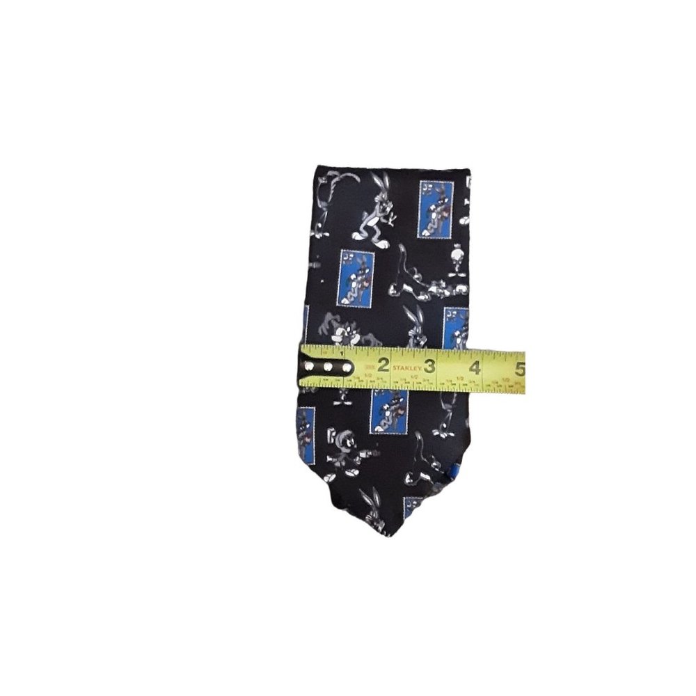Vintage Looney Tunes Stamp Collection Tie Bugs Bunny Tasmanian Sylvester - Picture 5 of 6